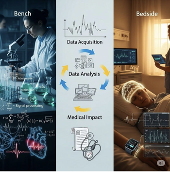 immagine rappresentativa della traslazione “bench to bedside” dei meccanismi fisiologici del sonno e della fisiopatologia dei suoi disturbi
